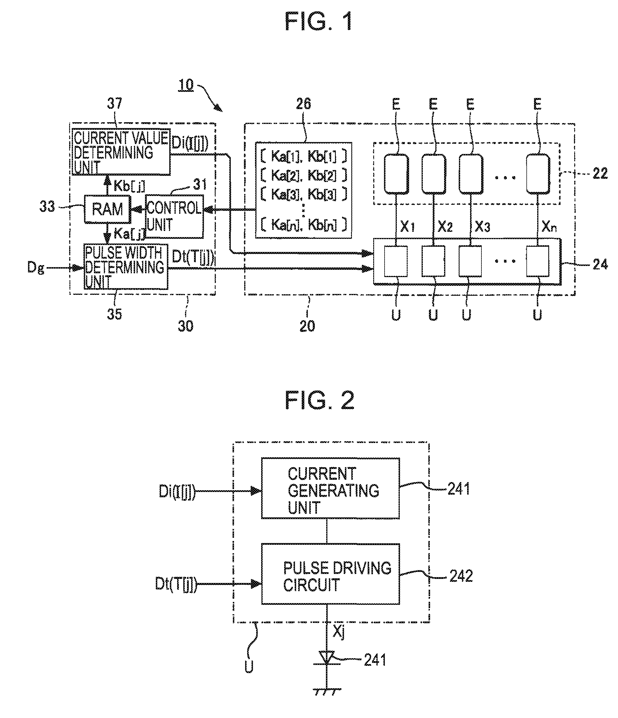 Light-emitting device, driving circuit, driving method, and electronic apparatus