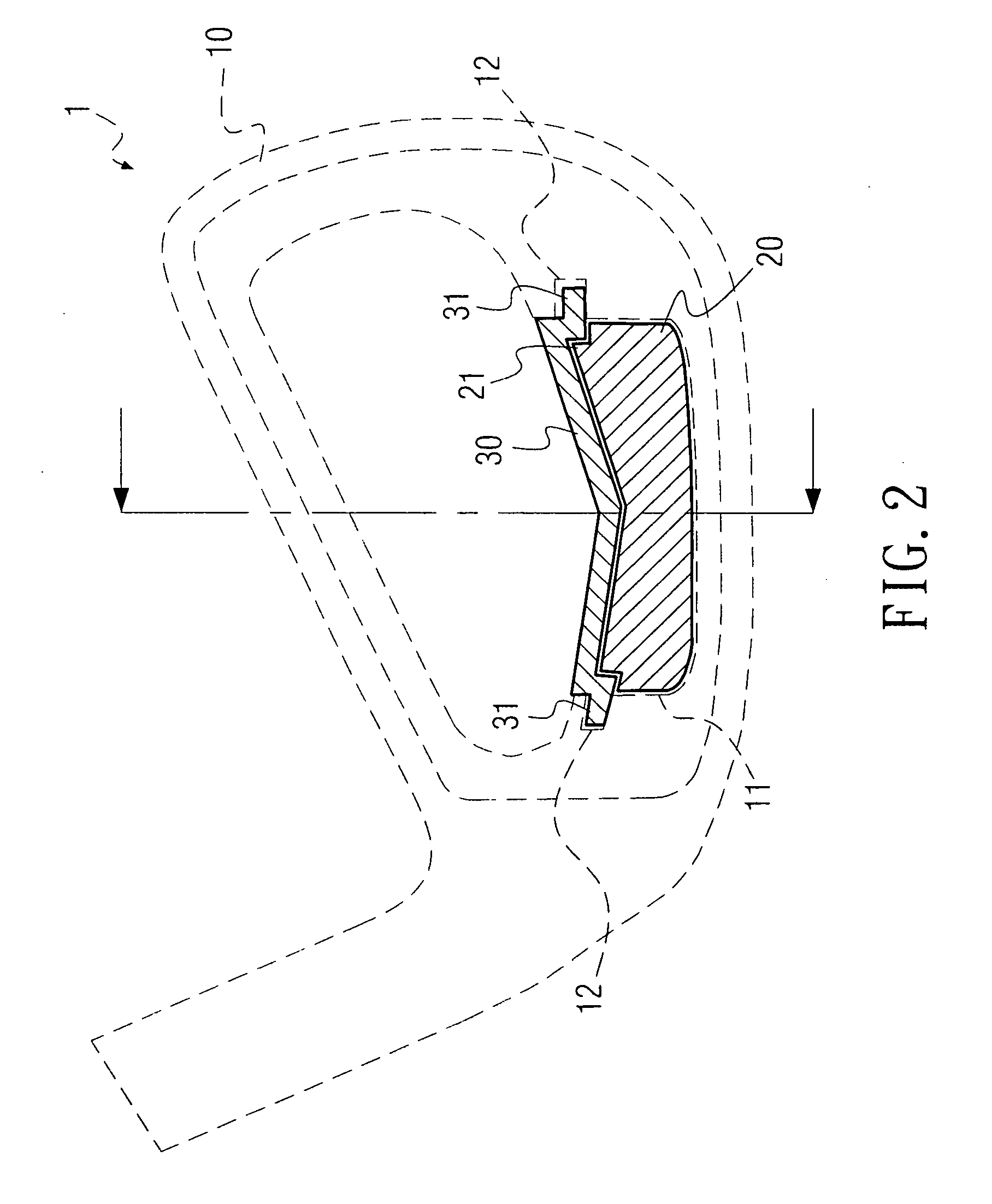 Golf club head with dual weighted parties having fixing structure