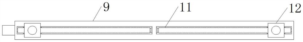 Rapid pressing device for mechanical manufacturing equipment