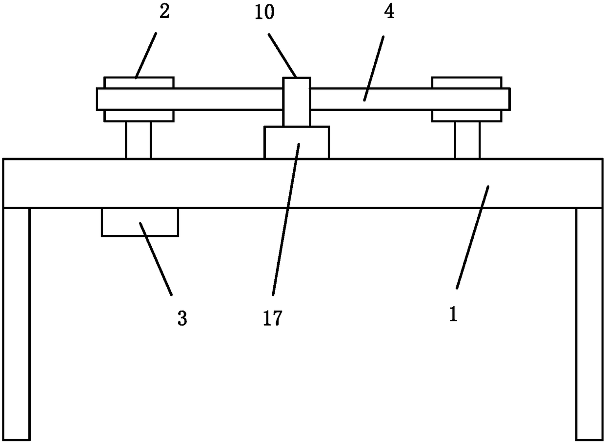 A bisporus root cutting machine