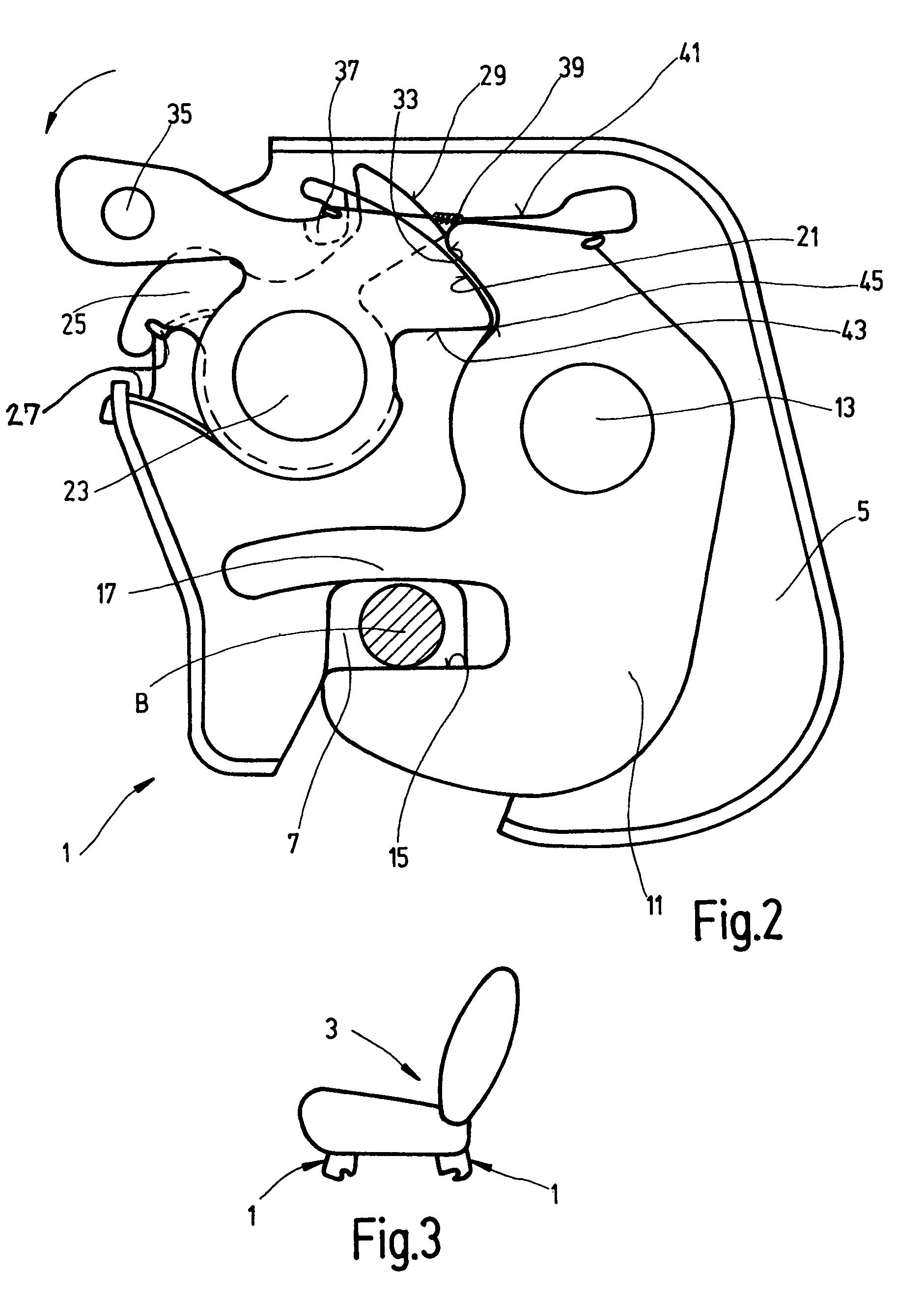 Locking mechanism for a vehicle seat