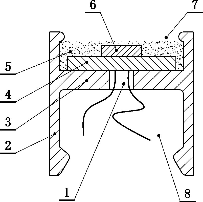 LED (light-emitting diode) full-color lamp chip mounting bar and LED grille lamp curtain formed by assembling same