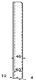 Pre-compensation method measuring and positioning technology for steel pile trolley track