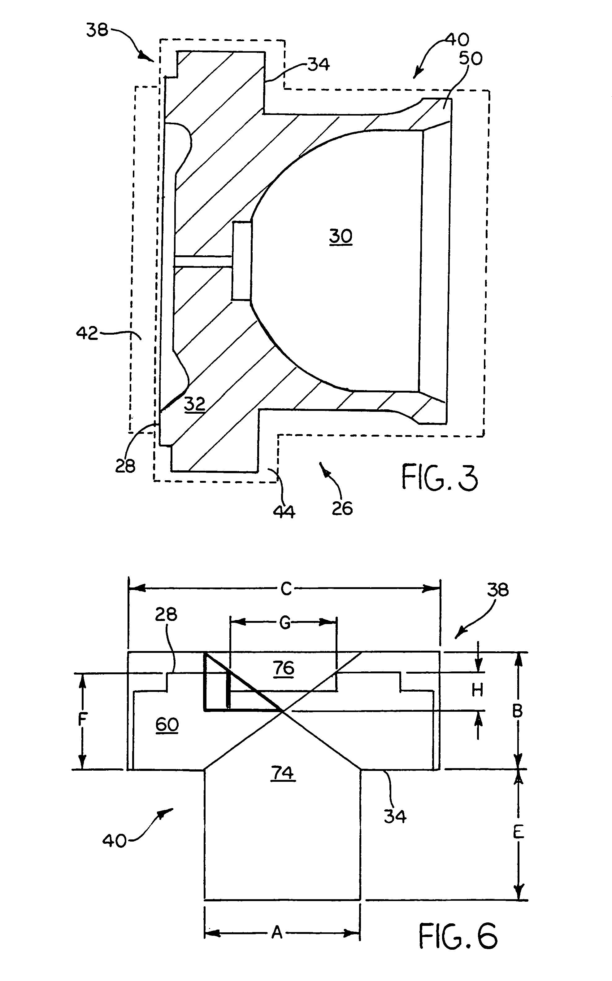 Selectively cold worked hydraulic motor/pump shoe