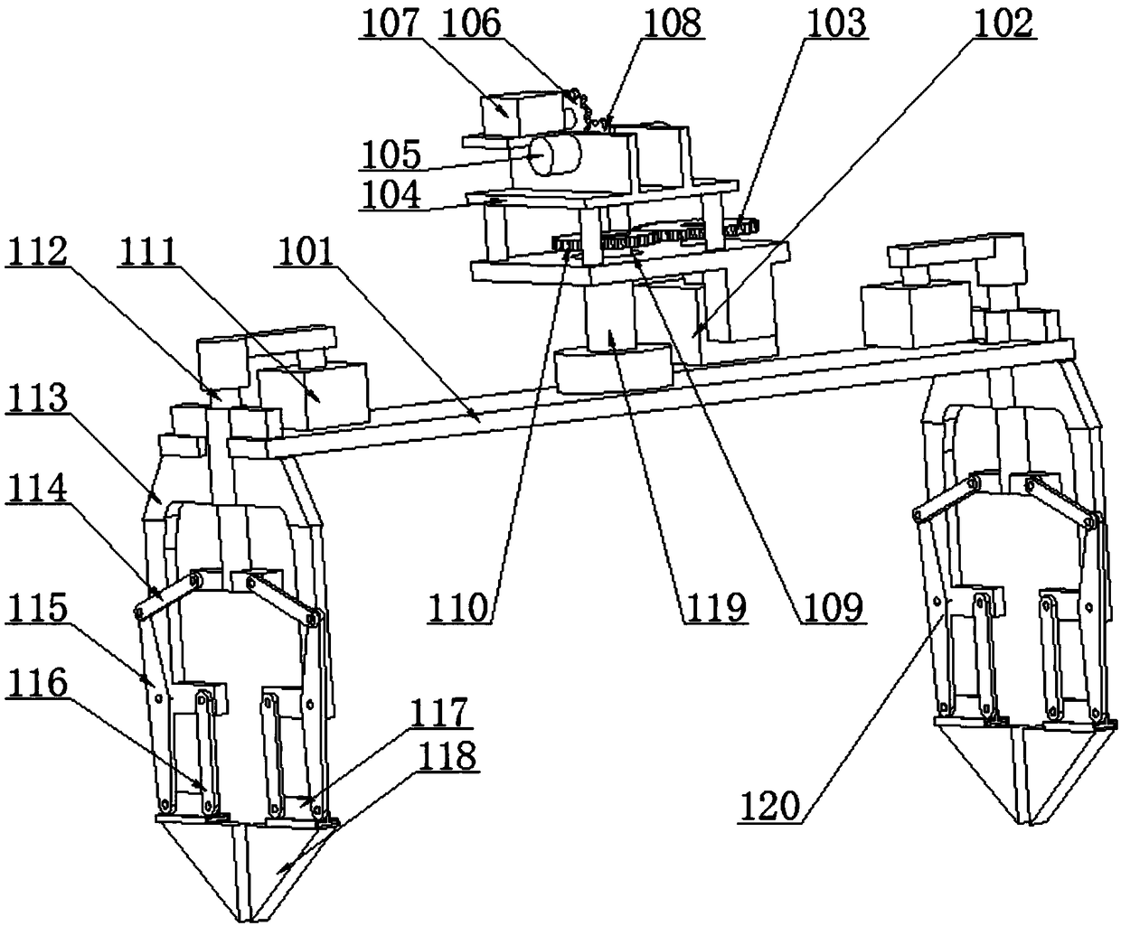 Multifunctional kelp clamp and kelp cleaning device