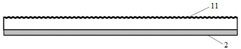 Preparation method of lead frame with rough side wall