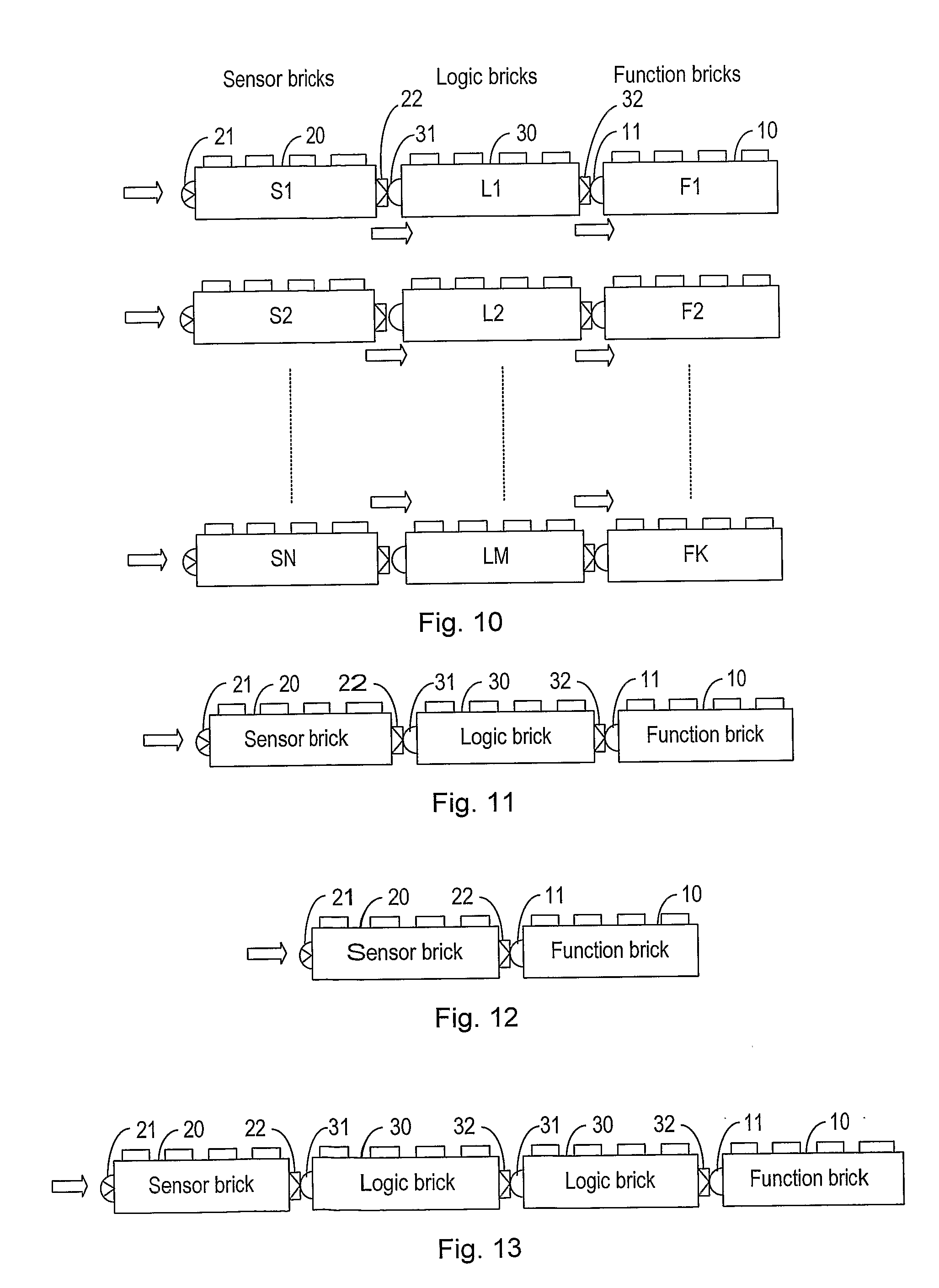 Toy Building System with Function Bricks