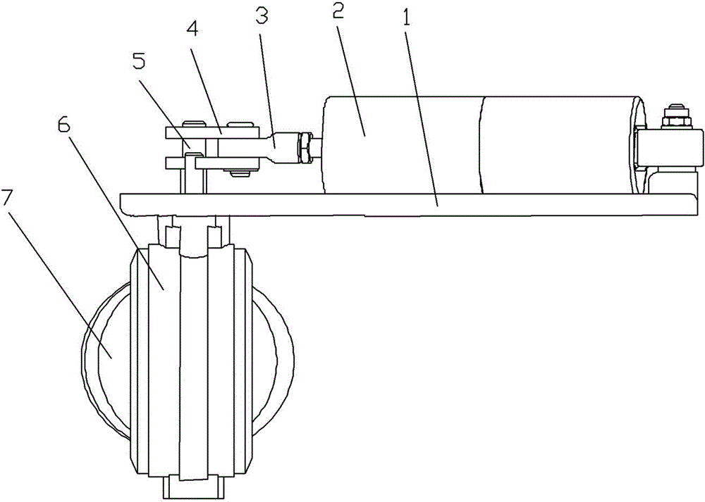 Exhausting brake valve for automobile and automobile