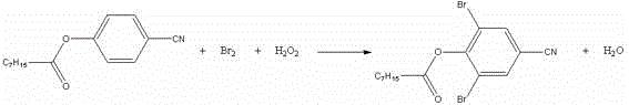 Preparation process for bromoxynil octanoate