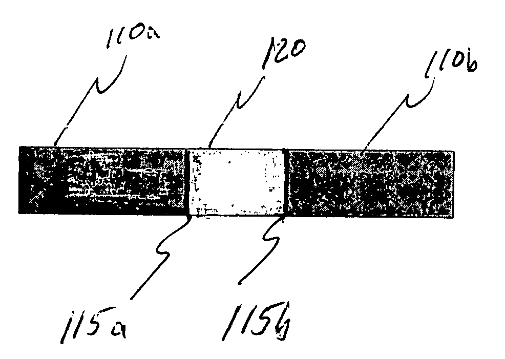 Heater and memory cell, memory device and recording head including the heater