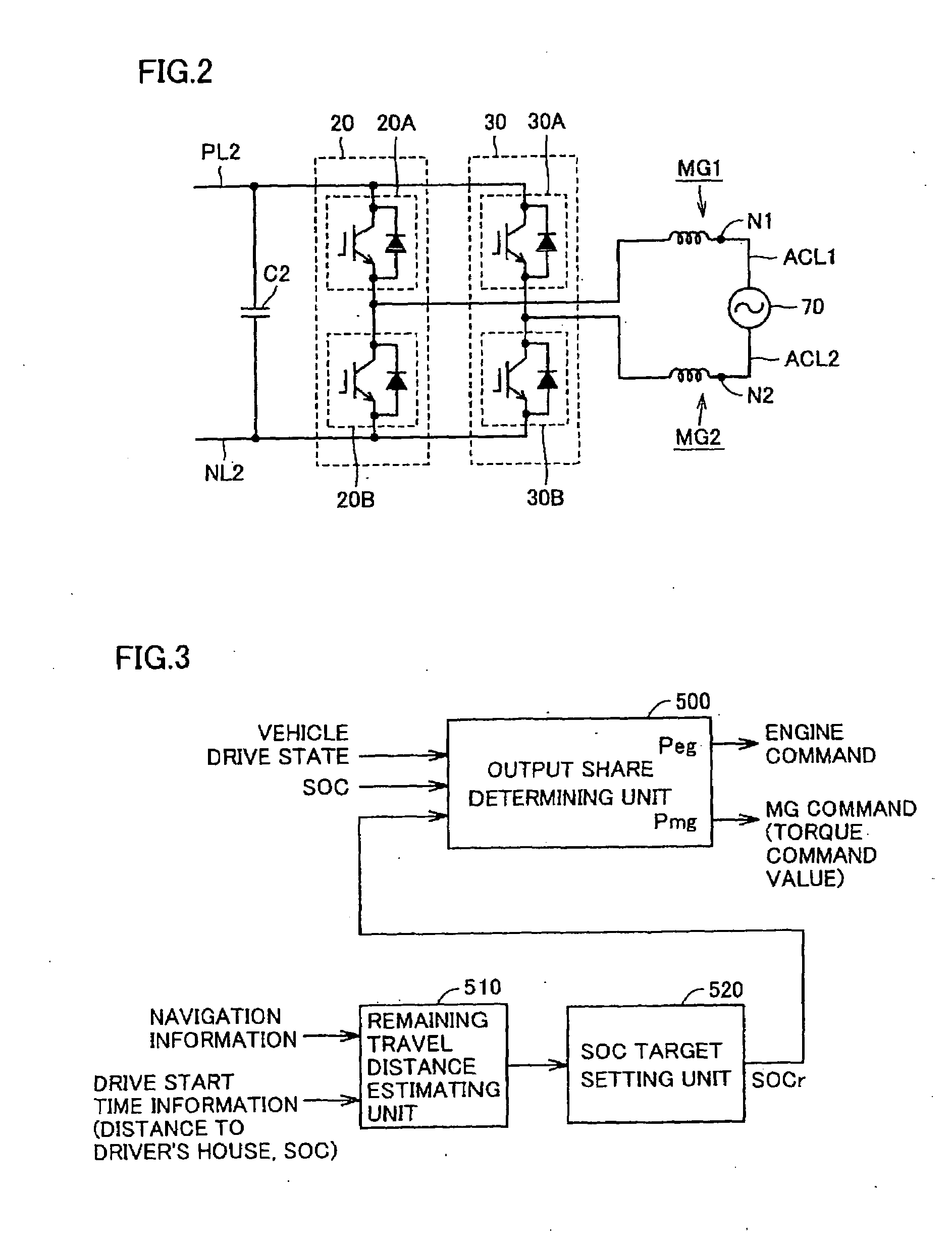 Hybrid vehicle and travel control method of hybrid vehicle