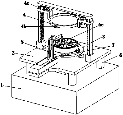 Working method of polishing equipment for aluminum alloy hubs