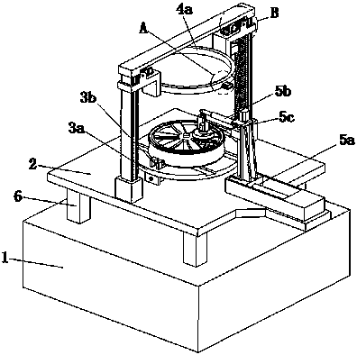 Working method of polishing equipment for aluminum alloy hubs