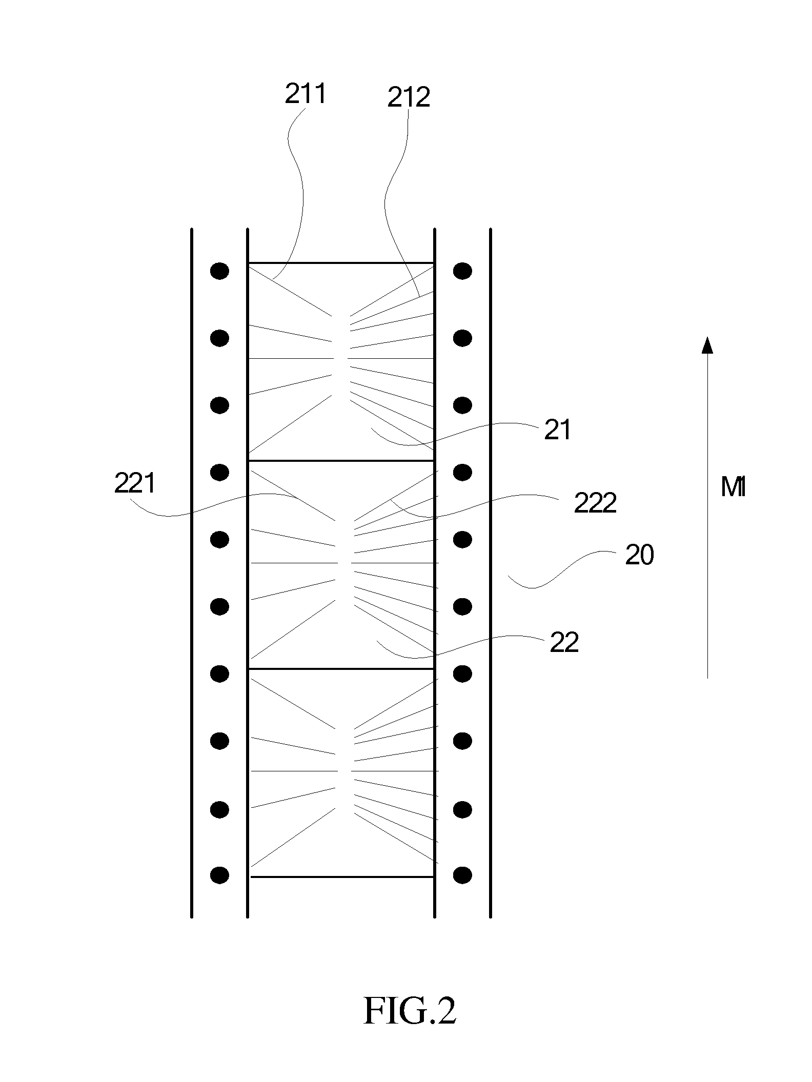 Tape substrate with chip on film structure for liquid crystal display panel