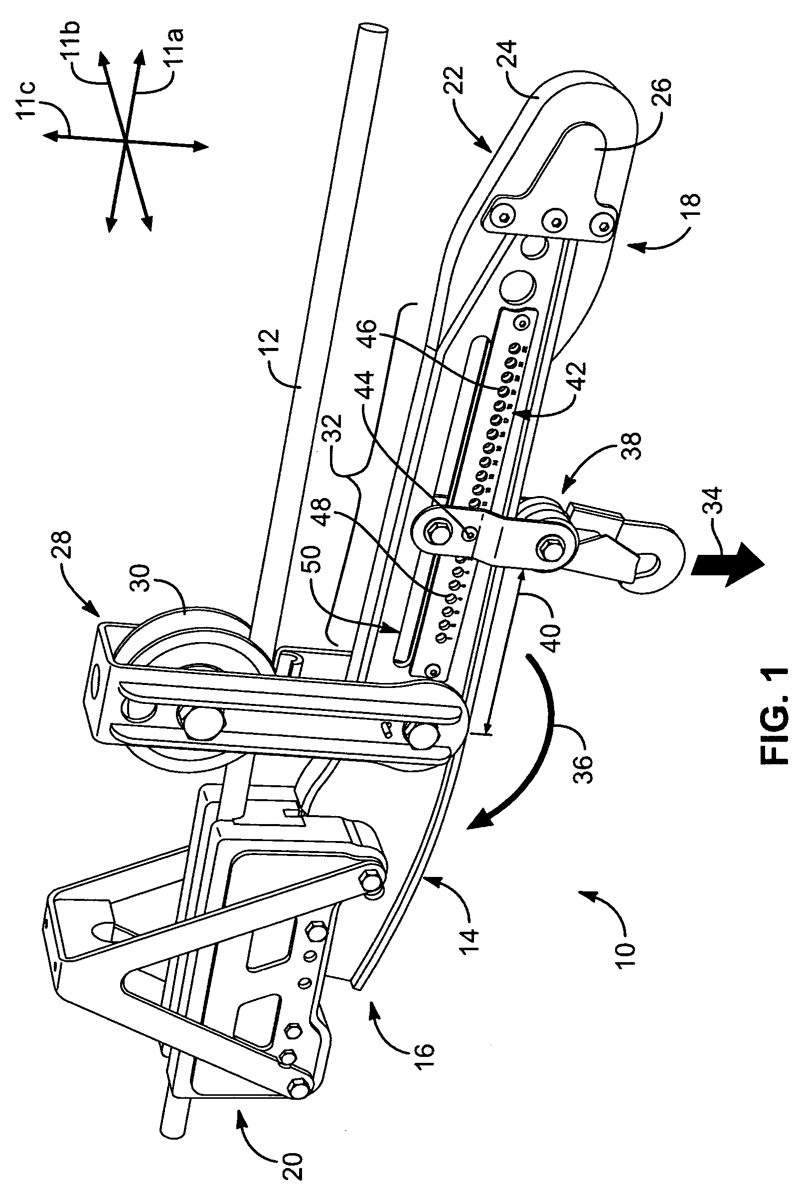 Dynamically controllable, trolley brake