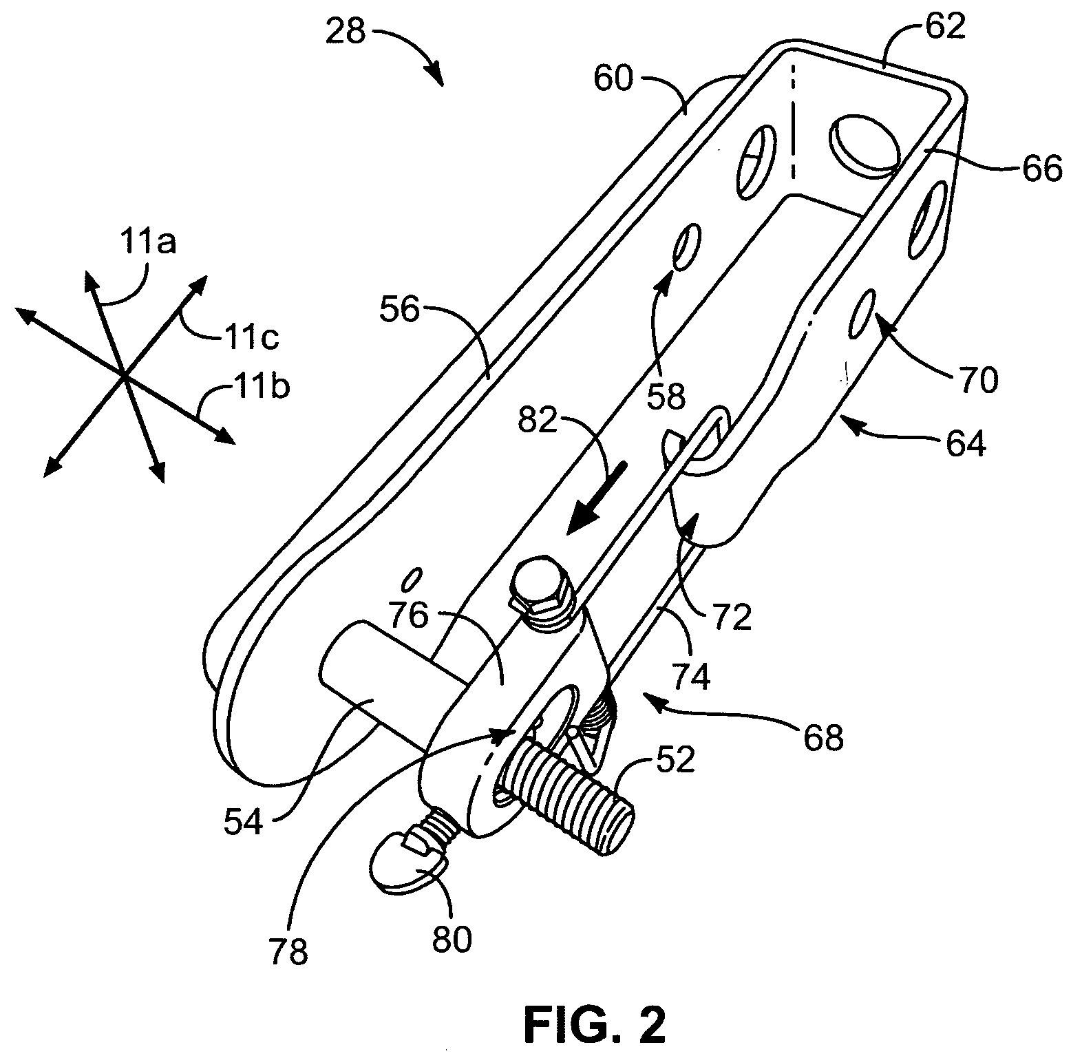 Dynamically controllable, trolley brake