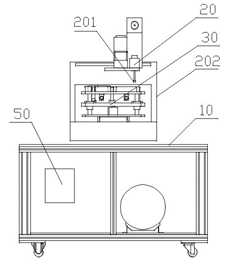 A fully automatic oil edge machine