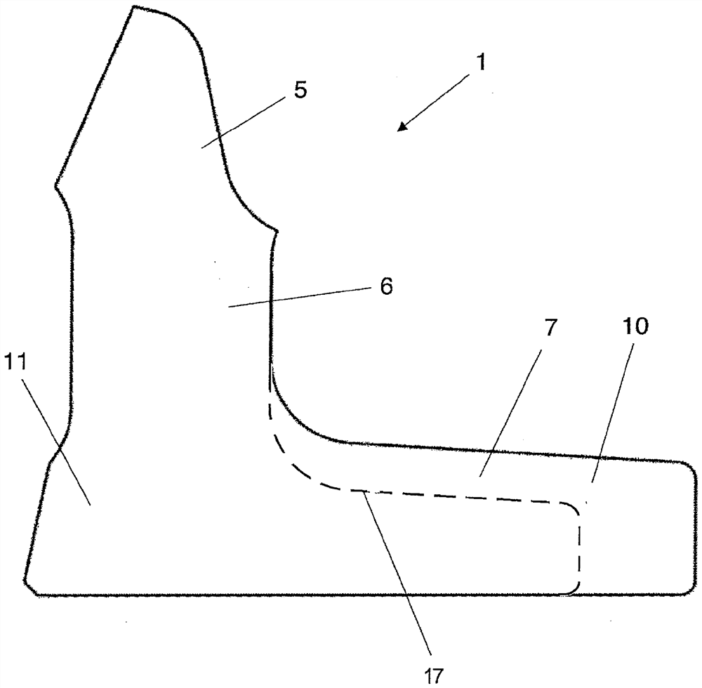 Tongue rail