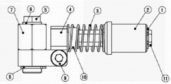 Angle-adjustable suction hardware tool