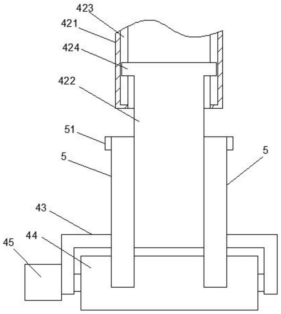 Automatic polishing machine for lining stainless steel pipe machining and using method