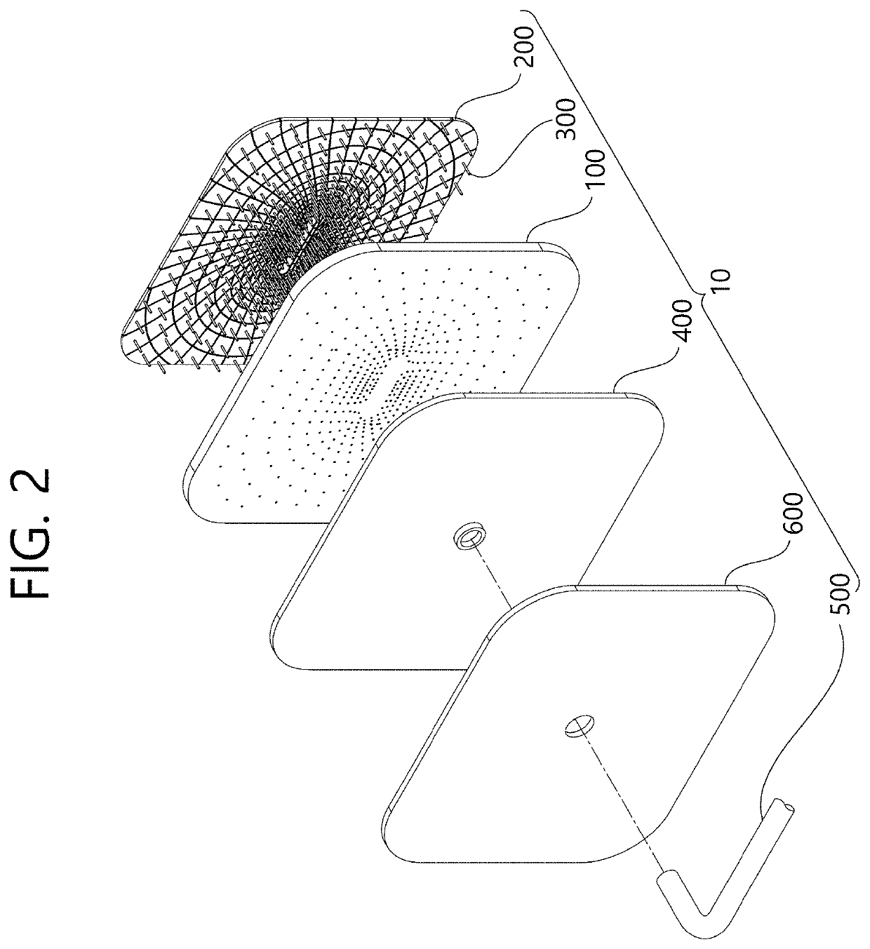 Apparatus of muscle treatment comprising electrical muscle stimulation electrode and method of muscle treatment using that