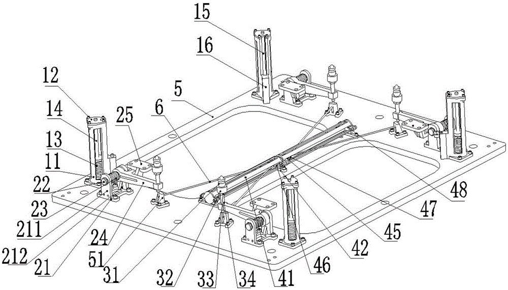 Modular low-impact linkage type microsatellite separating unit