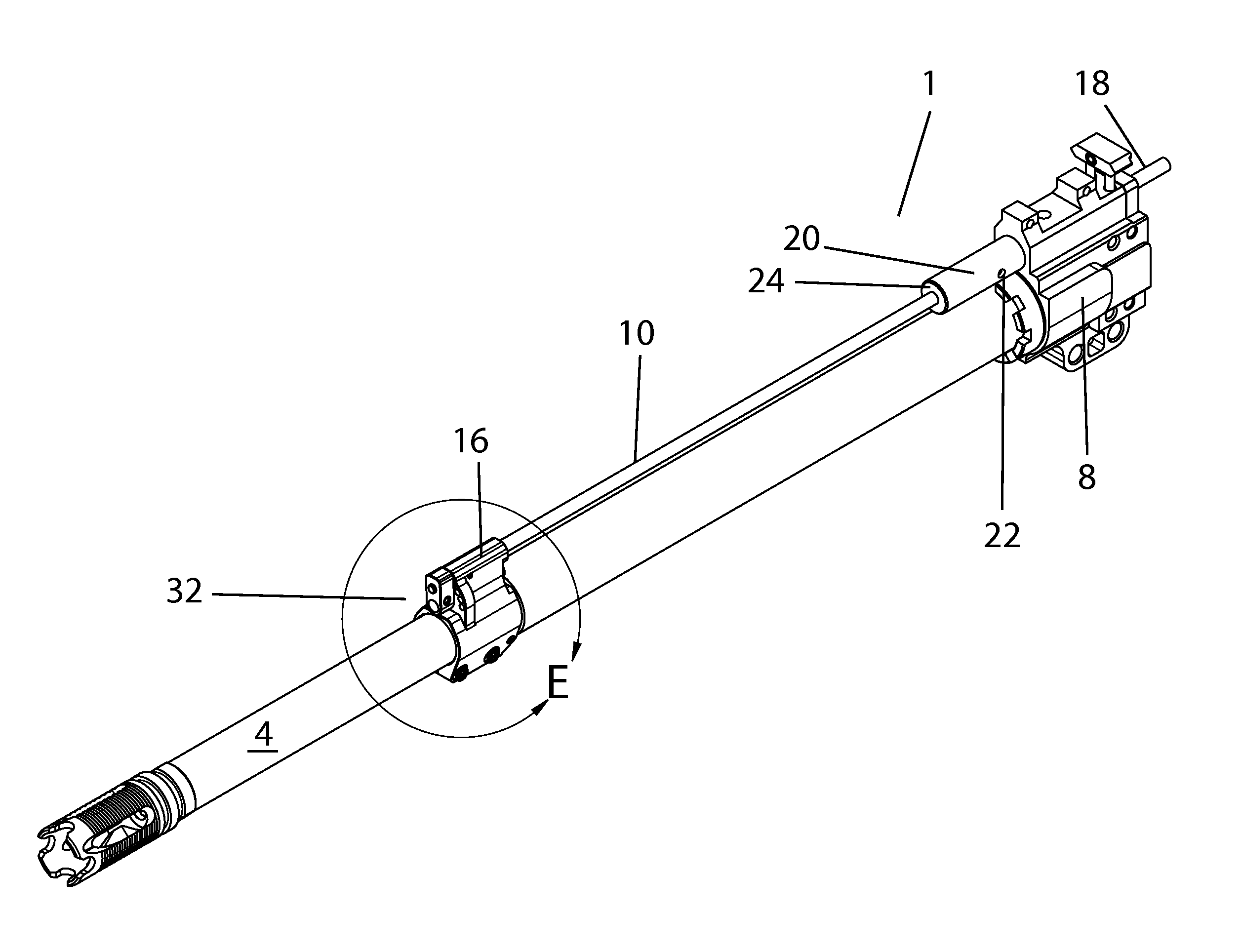 Gas System for an Automatic Firearm