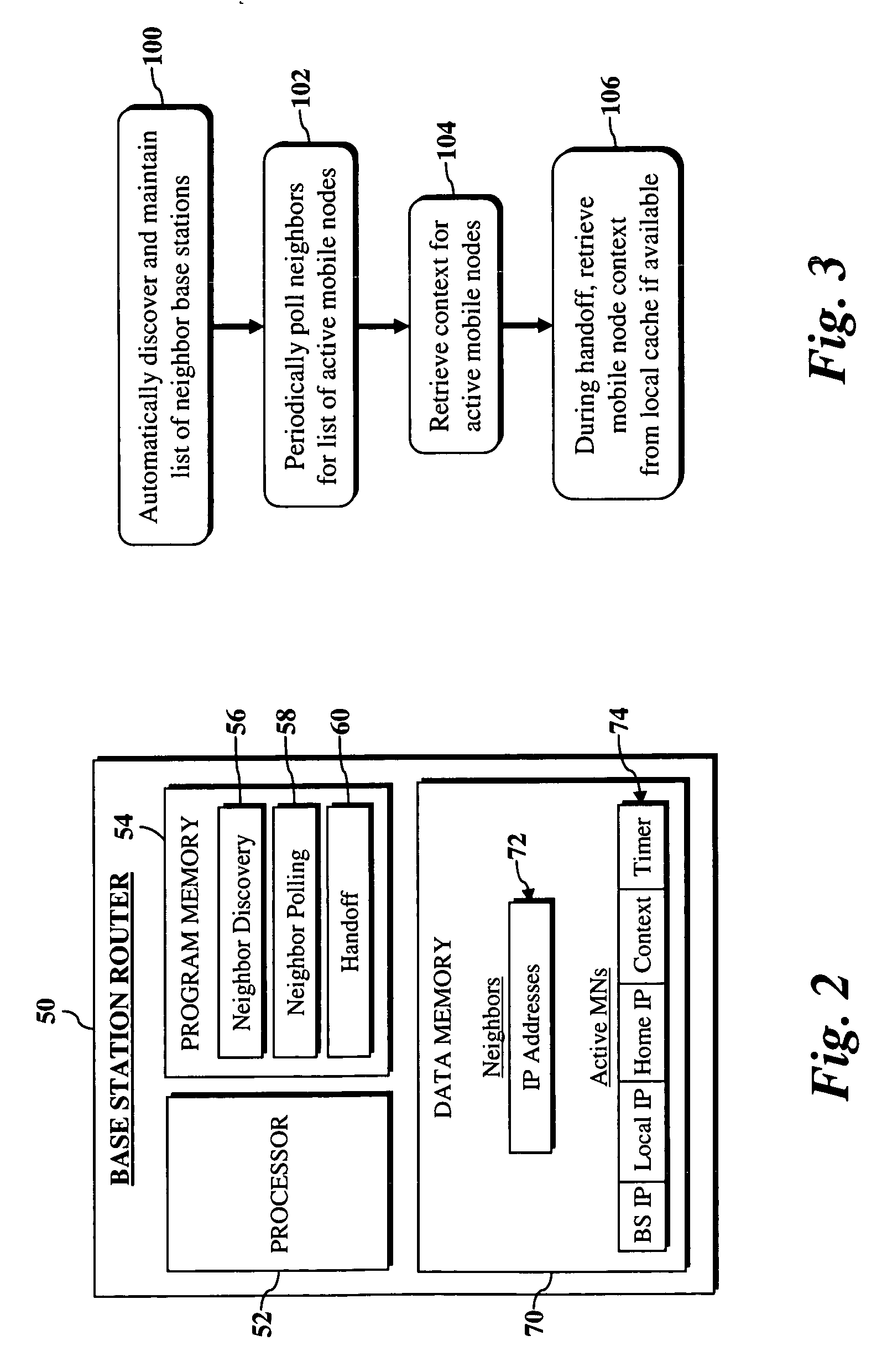 System and method for handoff processing