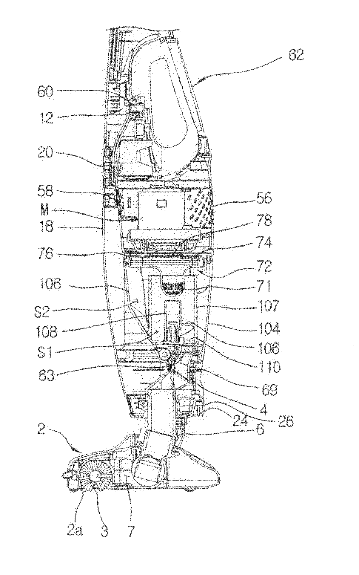 Cyclone dust collecting apparatus and hand-held cleaner having the same