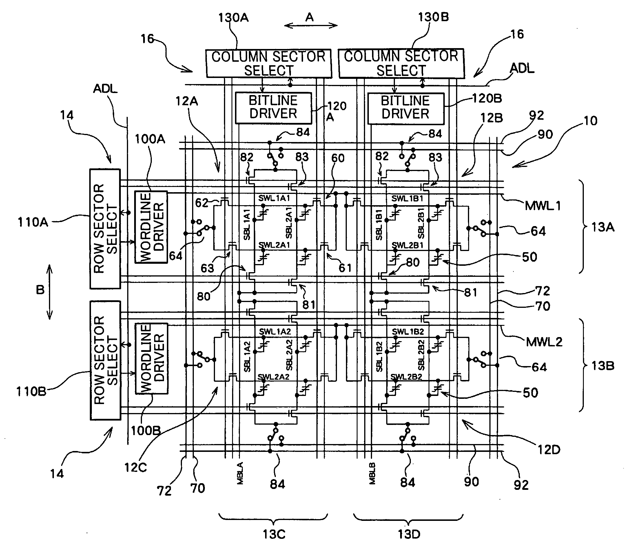 Ferroelectric memory device