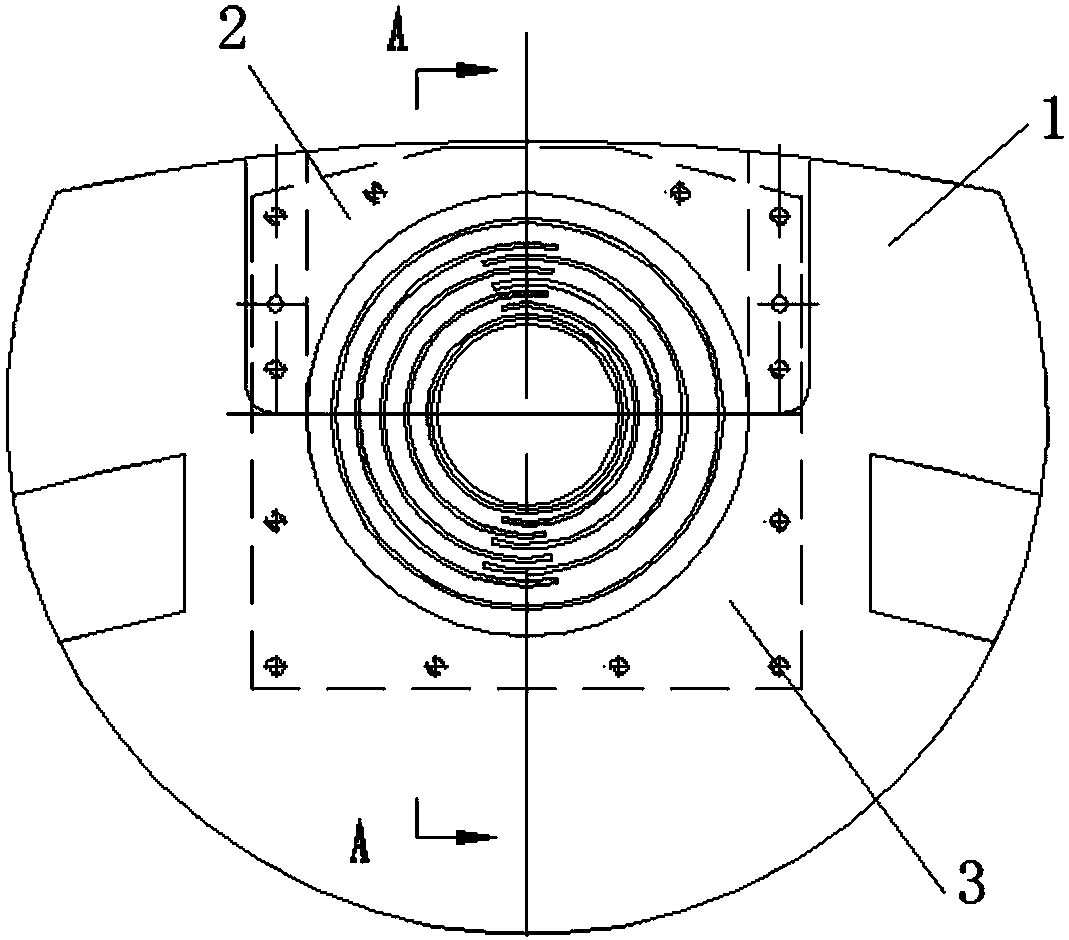 Press plate and outgoing line matching structure for transformer and outgoing line method of press plate and outgoing line matching structure