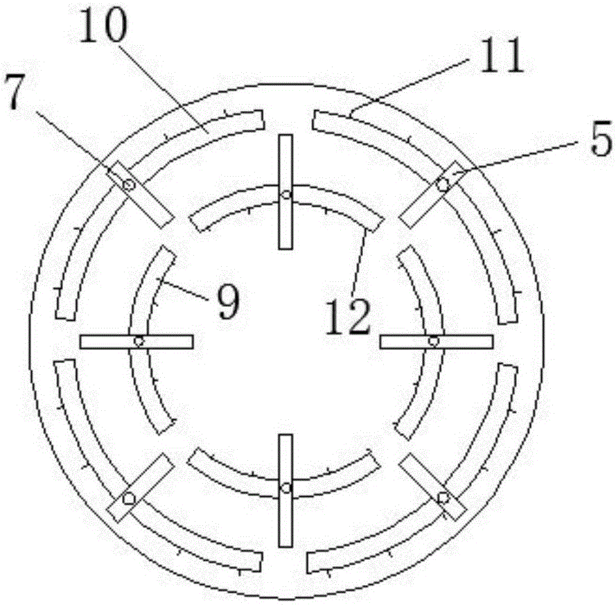 Retaining wall type caisson sinking device and its construction method