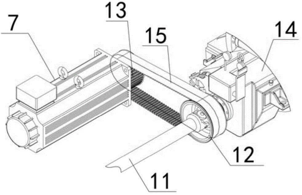 Petrol-electric self-hybrid power propelling system applied to inland water transport ships