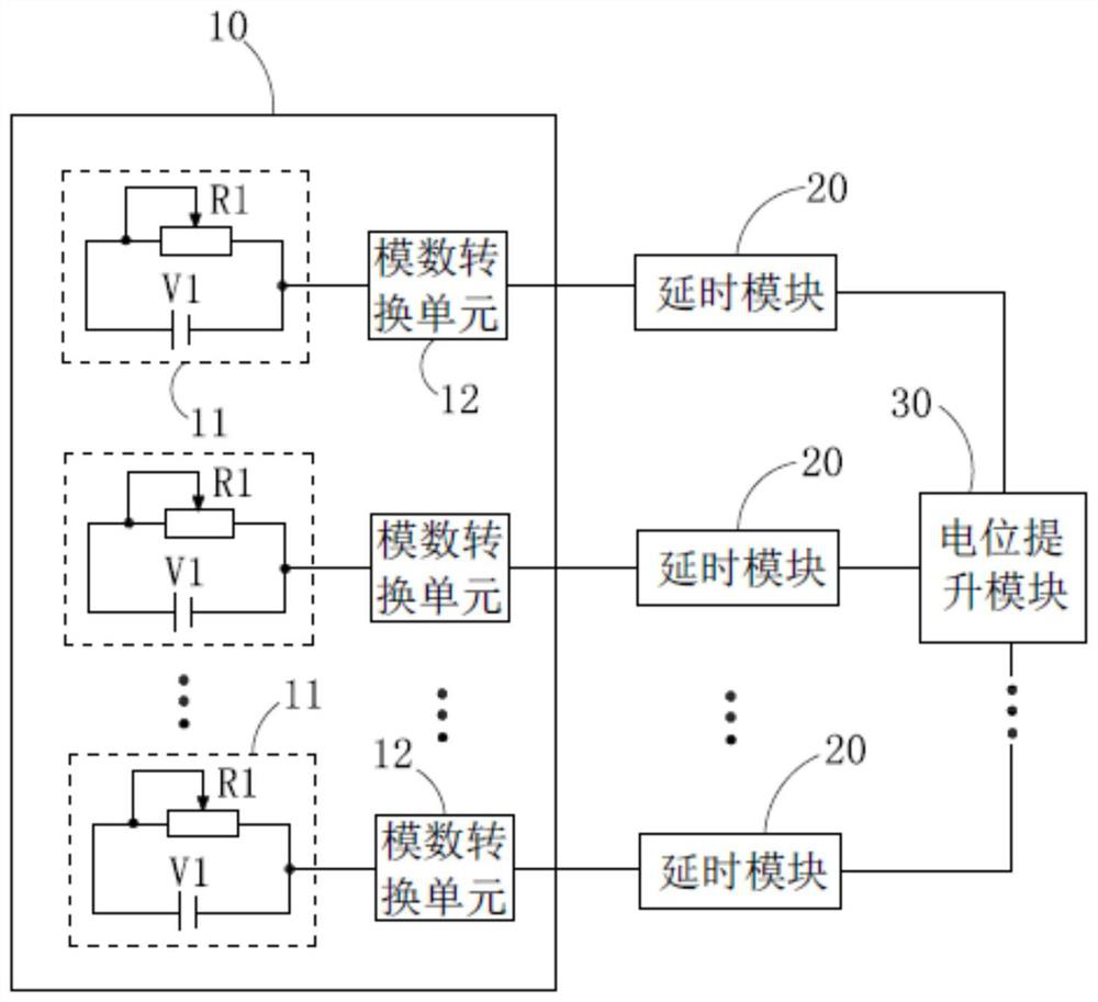 Voltage signal generating circuit, method and display device