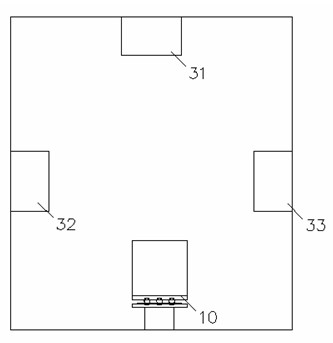 Measuring device for early-aged cement-based material thermal expansion coefficient under different environmental conditions and measuring method