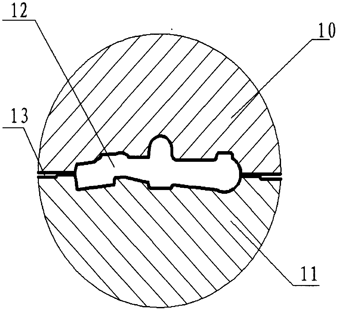 Precise forging process for front upper arm part of car chassis suspension system