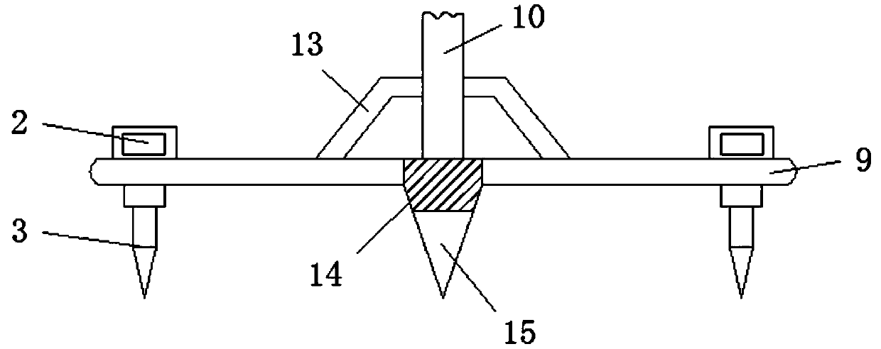 Electrocardiograph paper shearing device