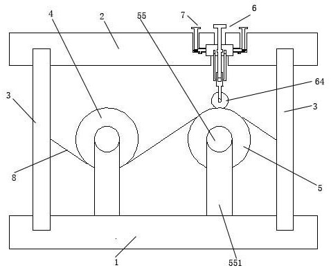 Adjustable film slitting device and slitting process thereof