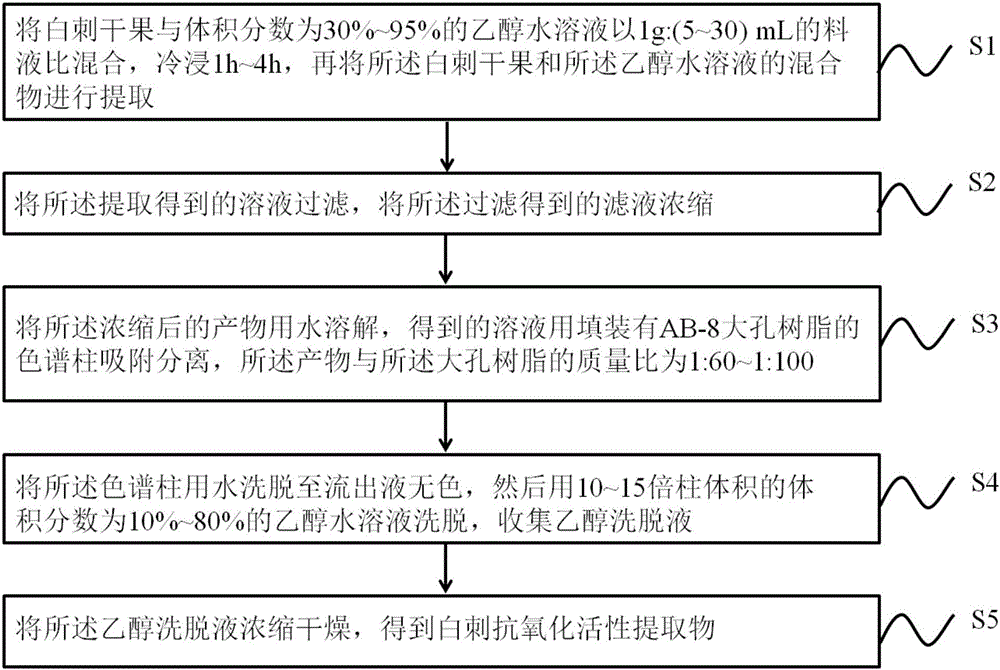 Preparation method of Nitraria tangutorum Bobr. antioxidant active extract, and products and applications thereof