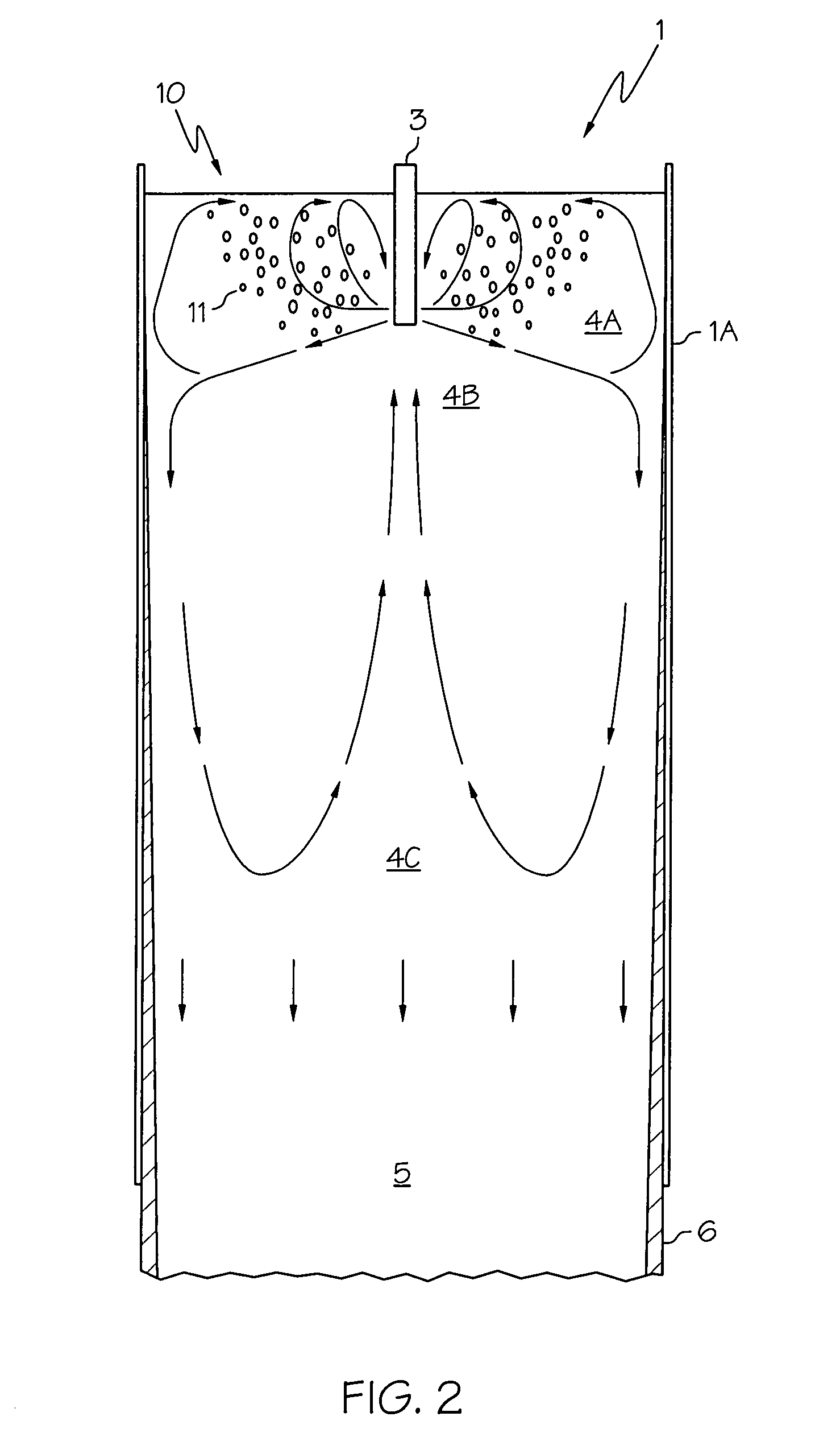 Method and apparatus for melt flow control in continuous casting mold