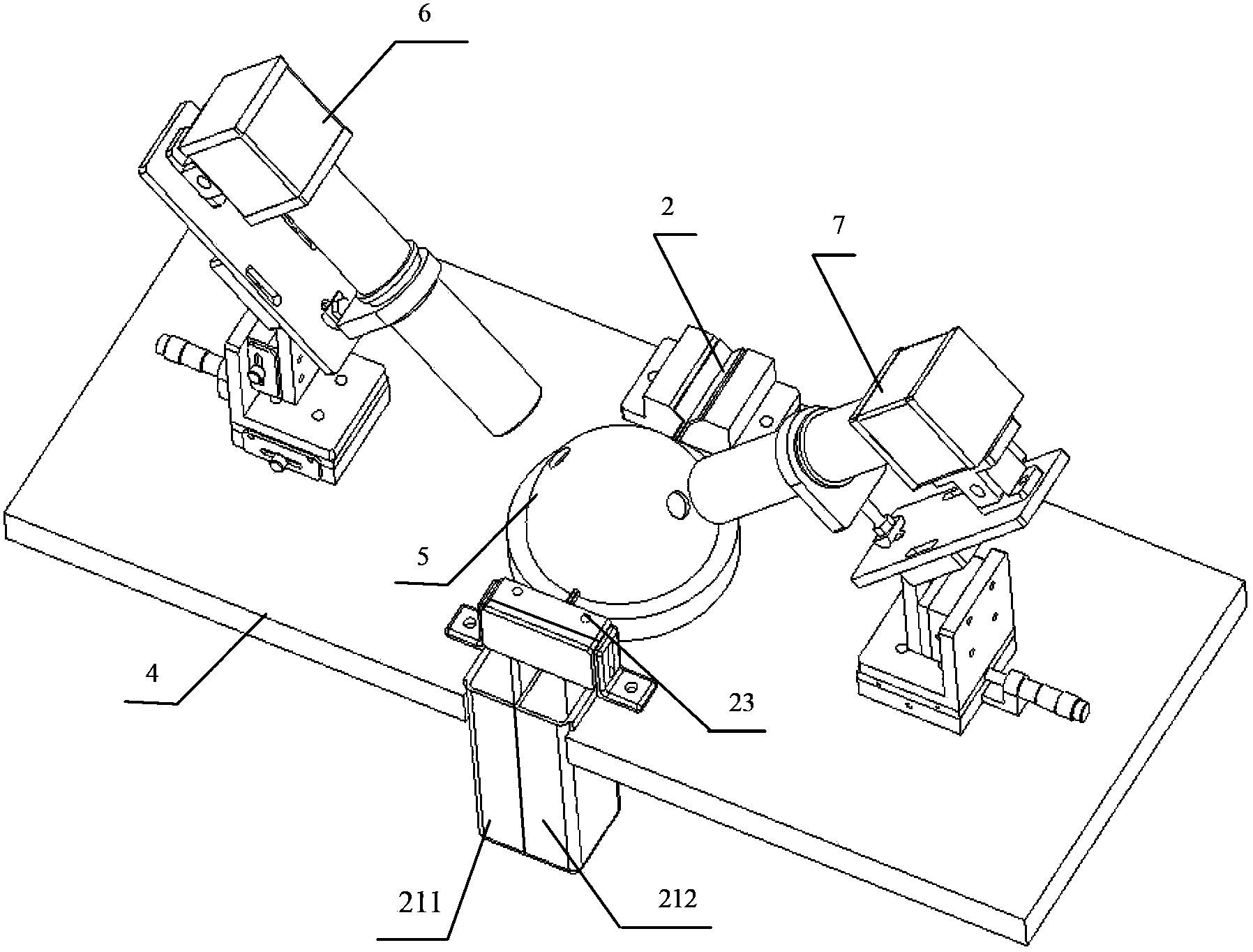 Vision-based steel ball surface defect detection apparatus and detection method