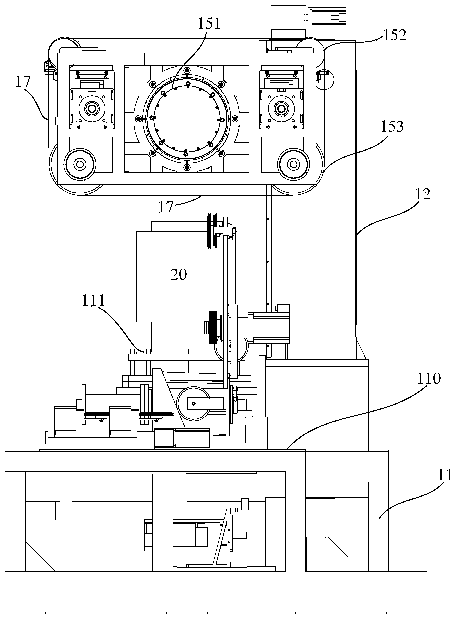 Diamond wire squaring machine