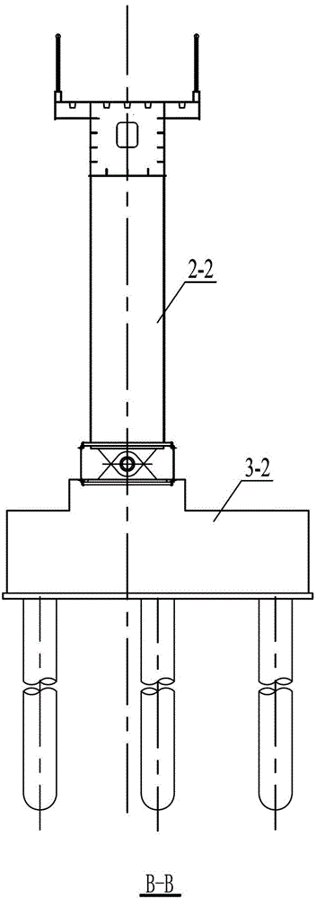 Steel-structured passenger foot bridge