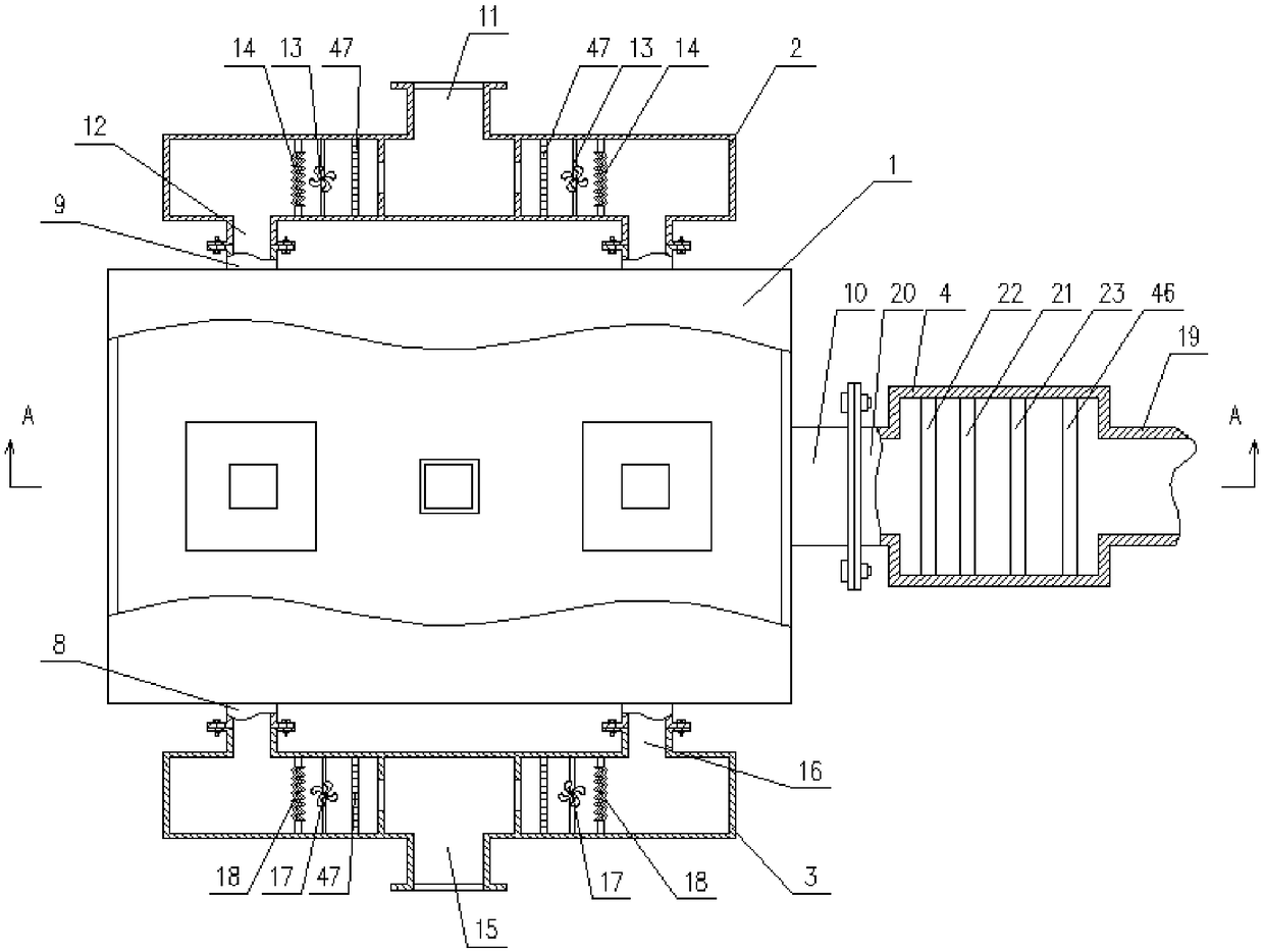 Laminar flow purifying unit for modular ceiling of clean room