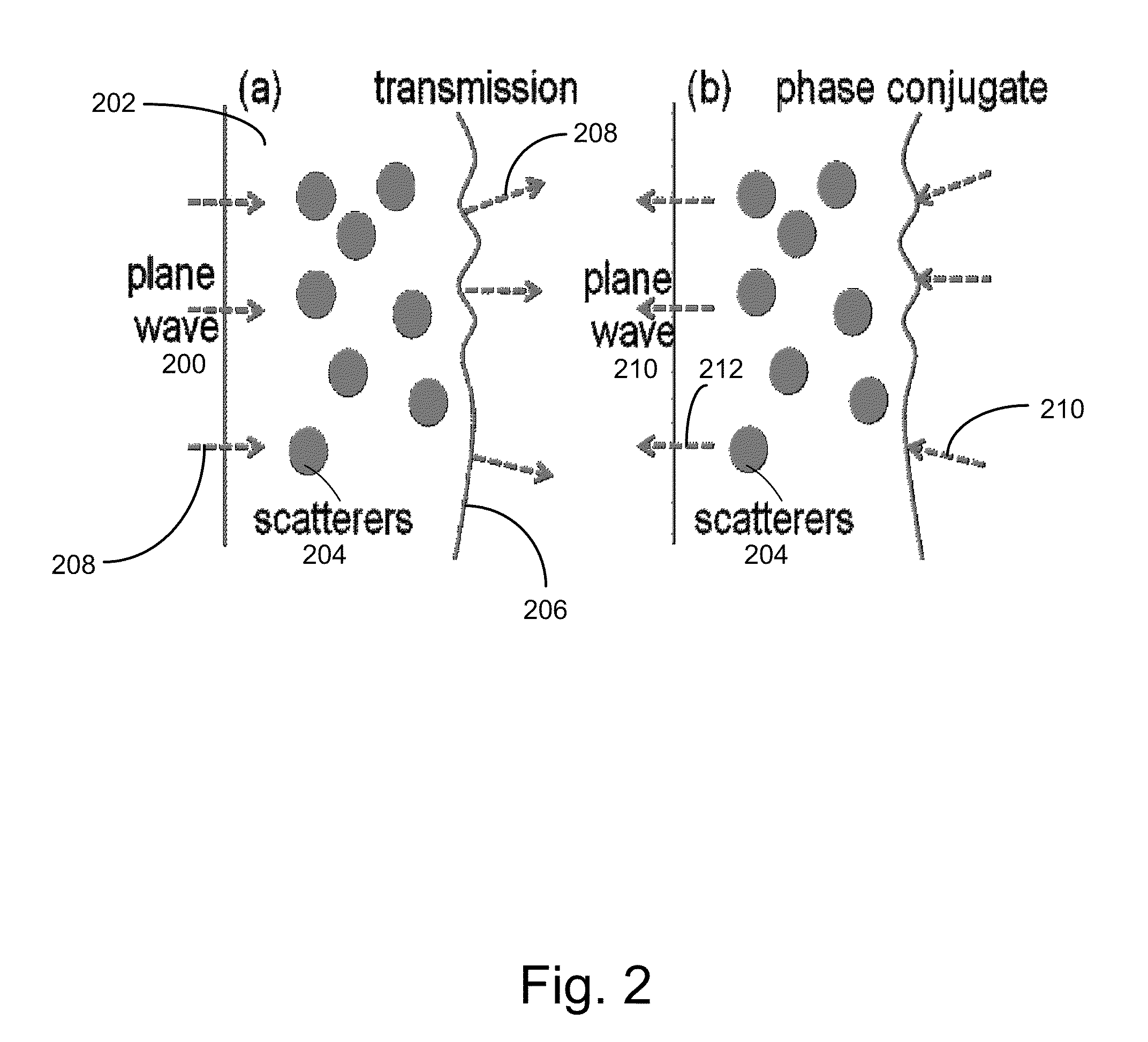 Optical phase conjugation 4 pi microscope