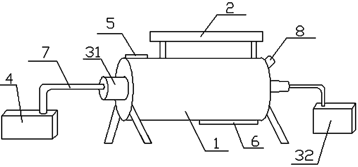 Dual-heat source dynamic baking device and baking method and application thereof