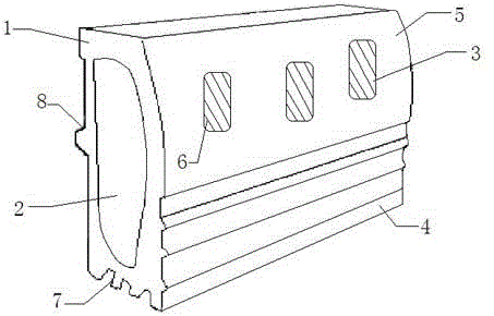 Kerb drainage system and kerb drainage method for transformer substation