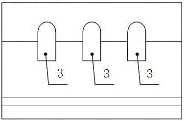 Kerb drainage system and kerb drainage method for transformer substation