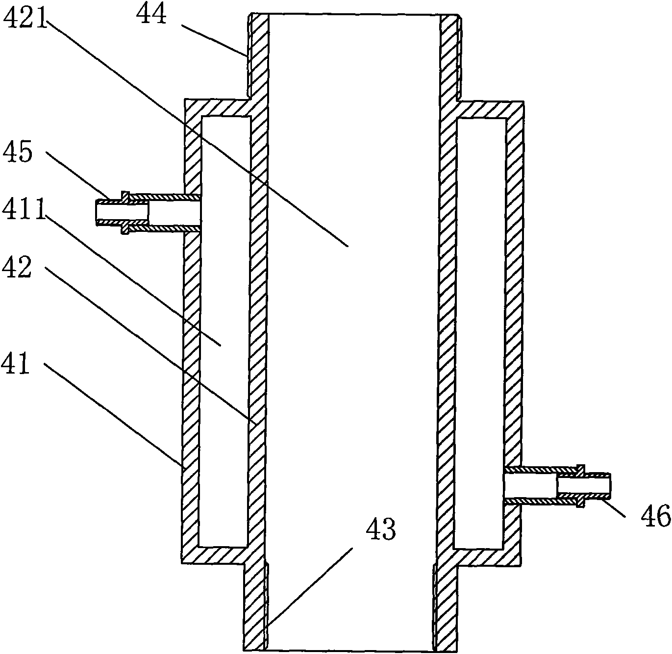 Improved structure of polyurethane elastomer casting machine