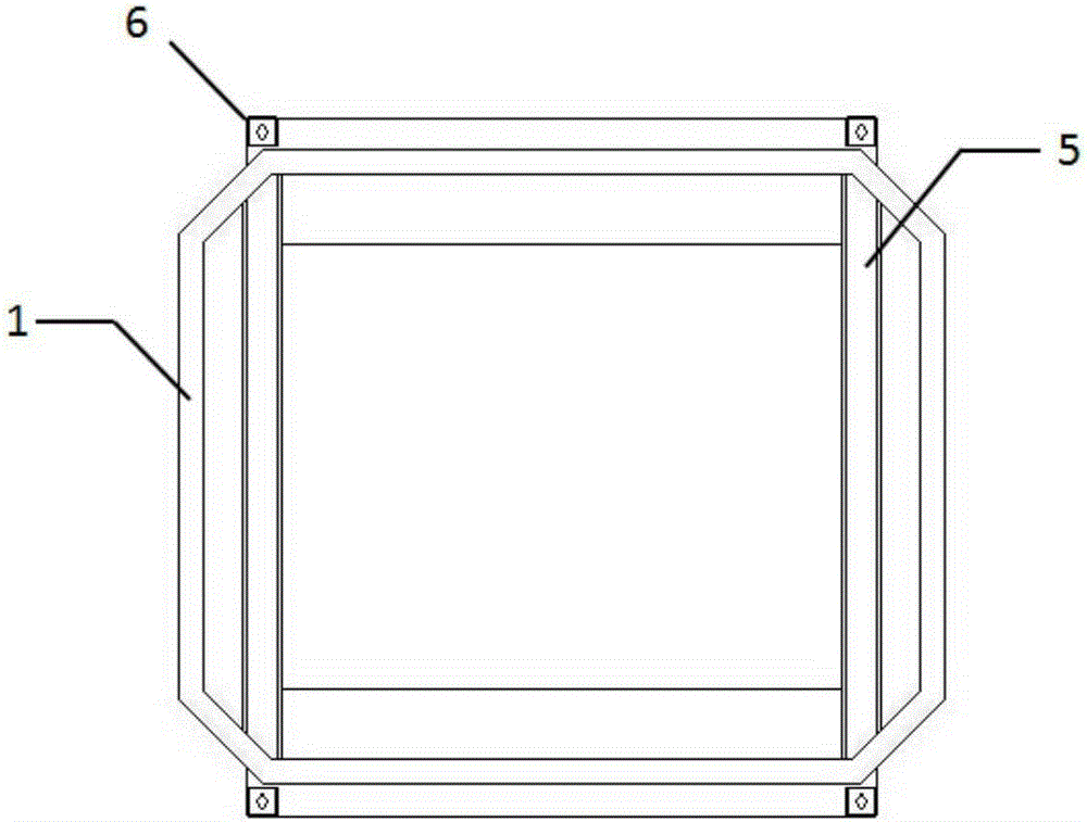 Plate element polygonal modular container house